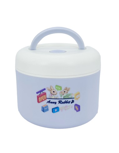 安妮兔手提便當盒-玻璃500ML