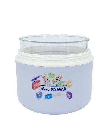 安妮兔手提便當盒-玻璃500ML