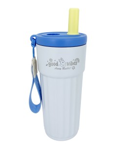 安妮兔吸管濾網真空杯-480ml 2