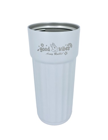 安妮兔吸管濾網真空杯-480ml