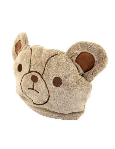 英國熊超細纖維連帽浴巾70*140CM