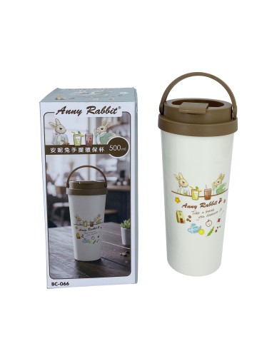安妮兔手提環保杯-500ML(盒)