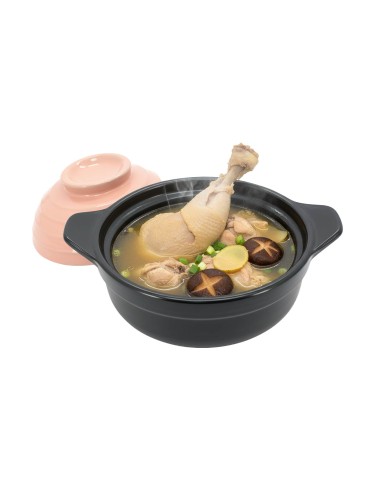 松村窯高蓋砂鍋-6.5吋