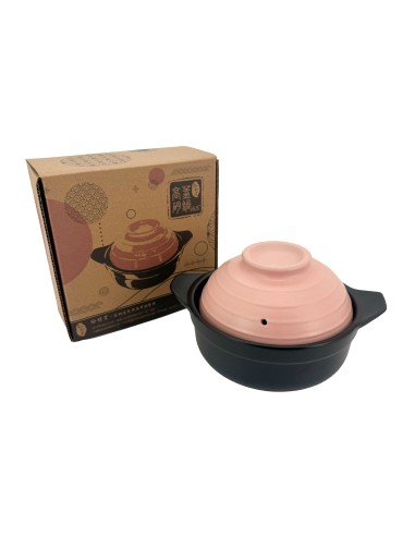 松村窯高蓋砂鍋-6.5吋