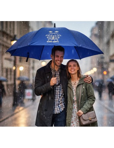 英國熊雙人防風遮光自動直傘