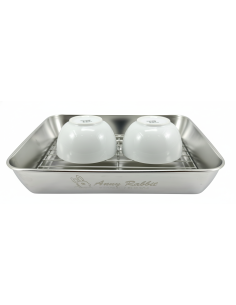 安妮兔不鏽鋼料理濾油保鮮組2.2L