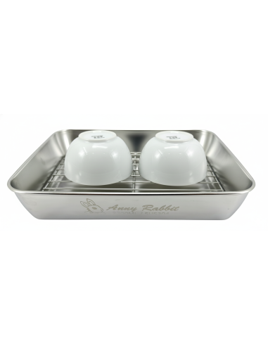 安妮兔不鏽鋼料理濾油保鮮組2.2L