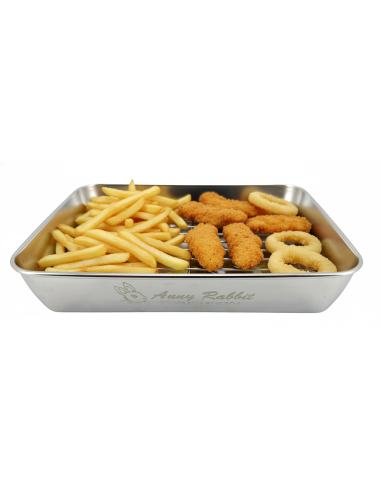 安妮兔不鏽鋼料理濾油保鮮組2.2L