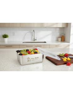 安妮兔不鏽鋼保鮮盒-600ml