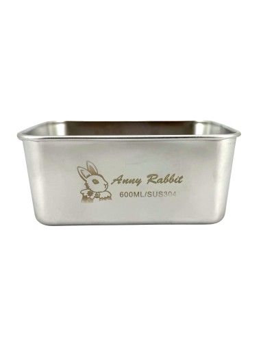 安妮兔不鏽鋼保鮮盒-600ml