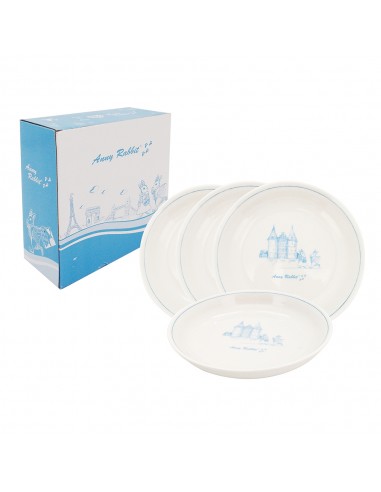 安妮兔復古7.25"圓盤 4入組