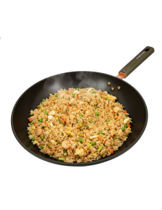 鍋霸碳鋼32CM鈦炒鍋附蓋 2