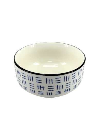 松村窯日式手繪波紋碗1入