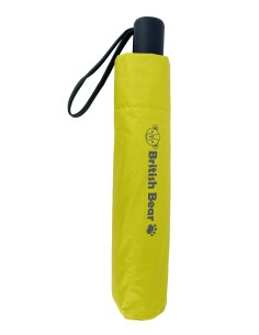 英國熊自動開收反光摺疊傘-黃 2