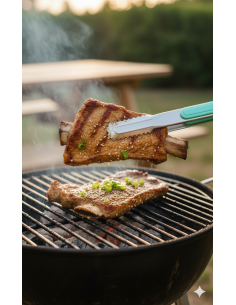 英國熊不鏽鋼料理夾
