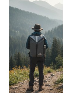 安妮兔台製多功能反光後背包F10