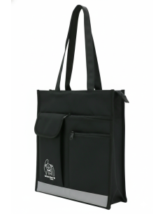 英國熊環保紗直式反光補習袋 2