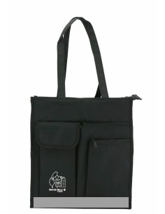 英國熊環保紗直式反光補習袋 2