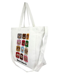 英國熊可愛揹提帆布袋 2