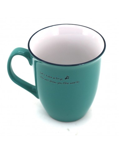 安妮兔咖啡杯碗組-蔚藍