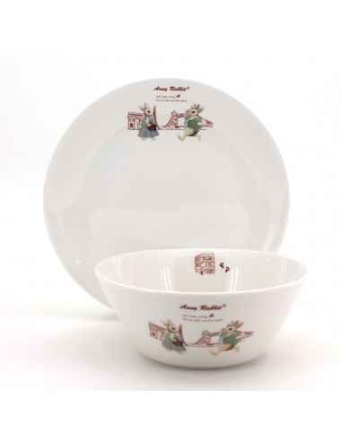 安妮兔碗盤組