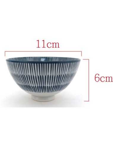 日式條紋3碗
