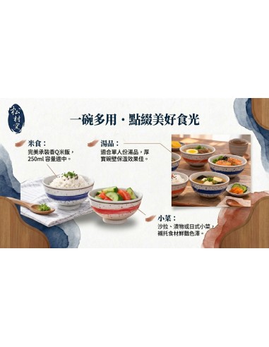 手繪雲彩6碗 (2121盒)