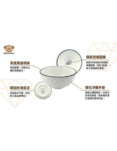 英國熊鑽(尚賺)點心碗5吋-5入