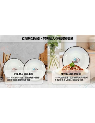 英國熊鑽(尚賺)深盤8吋-2入