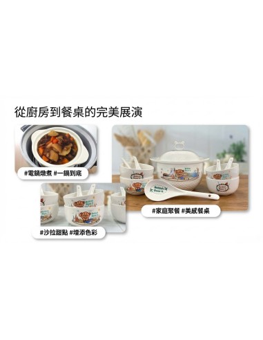 英國熊陶瓷健康十件組-城市(盒裝)