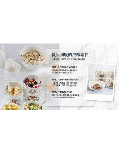 英國熊6碗6匙-城市(盒裝)