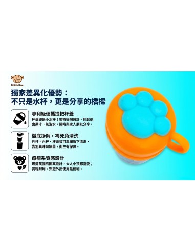 英國熊分享多用蓋杯