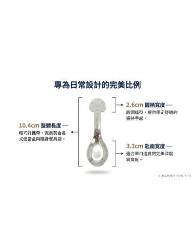 英國熊台製不鏽鋼造型 湯匙-OPP