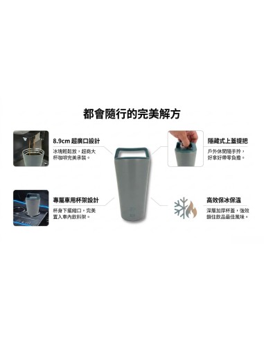 英國熊鑽提把保溫杯-480ml