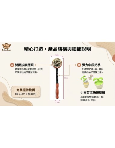 英國熊舒壓按摩組-盒裝