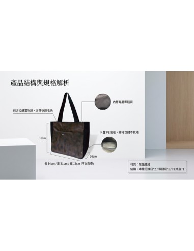 時尚書包-Z2款 拼皮(PP袋)