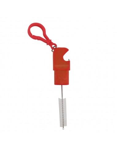 安妮兔不鏽鋼伸縮吸管開瓶組-紅