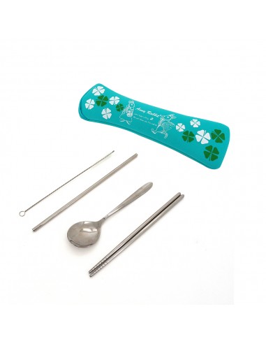 安妮兔環保餐具四件組