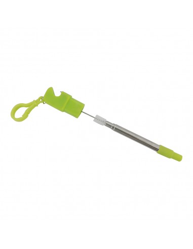 安妮兔不鏽鋼伸縮吸管開瓶組-綠