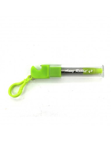 安妮兔不鏽鋼伸縮吸管開瓶組-綠