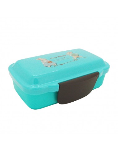 安妮兔可收納雙層便當 盒