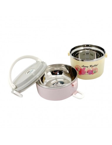 安妮兔北歐深型雙層便 當盒1.7L