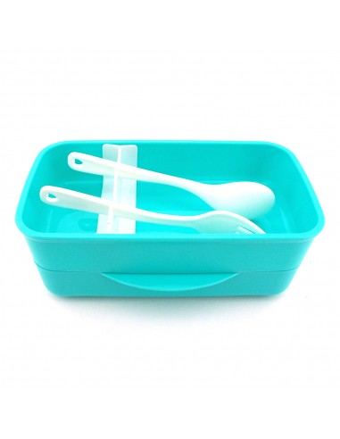 安妮兔可收納雙層便當 盒