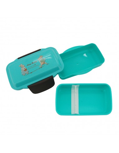 安妮兔可收納雙層便當 盒