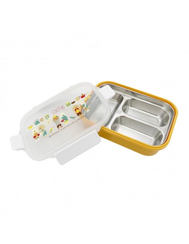 歐普蘭兔不鏽鋼三格保鮮盒