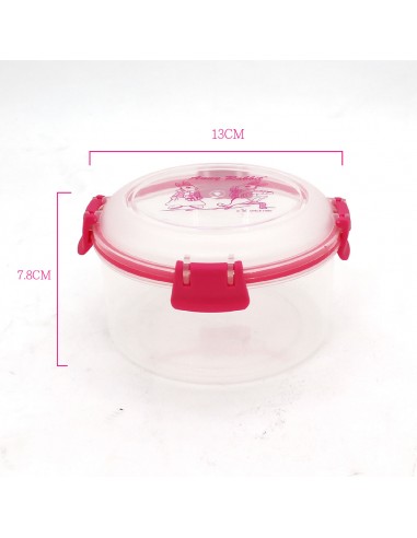 安妮兔圓形密扣保鮮盒 三入-盒裝