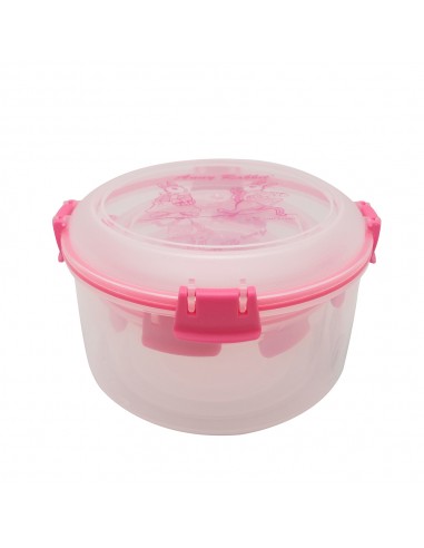 安妮兔圓形密扣保鮮盒 三入-盒裝