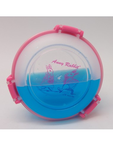 安妮兔圓形密扣保鮮盒 三入-盒裝