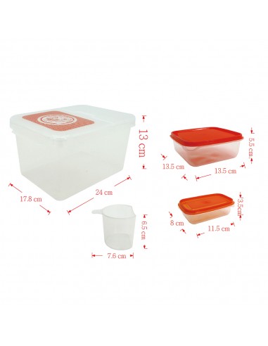 安妮兔萬用保鮮6件組