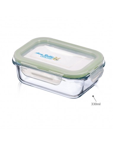 安妮兔玻璃保鮮盒-330ML